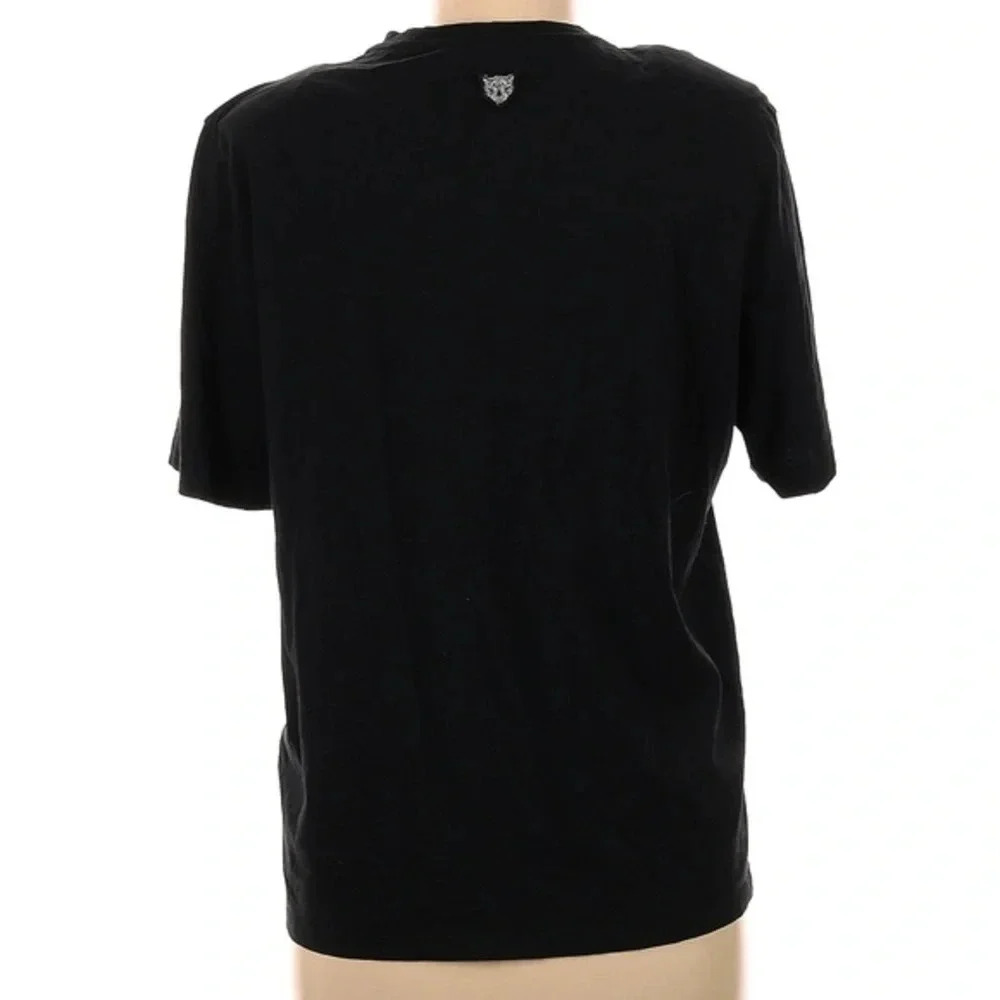LITA by Ciara Shoulder Pad Cotton T-Shirt